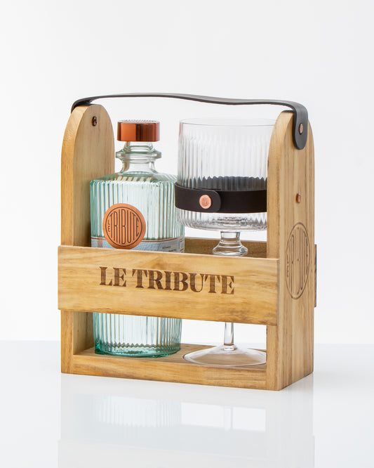 LE Tribute - Wooden Pack (Gin & balloon glass)