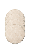 LE Tribute Beige Coasters (4 Pack)