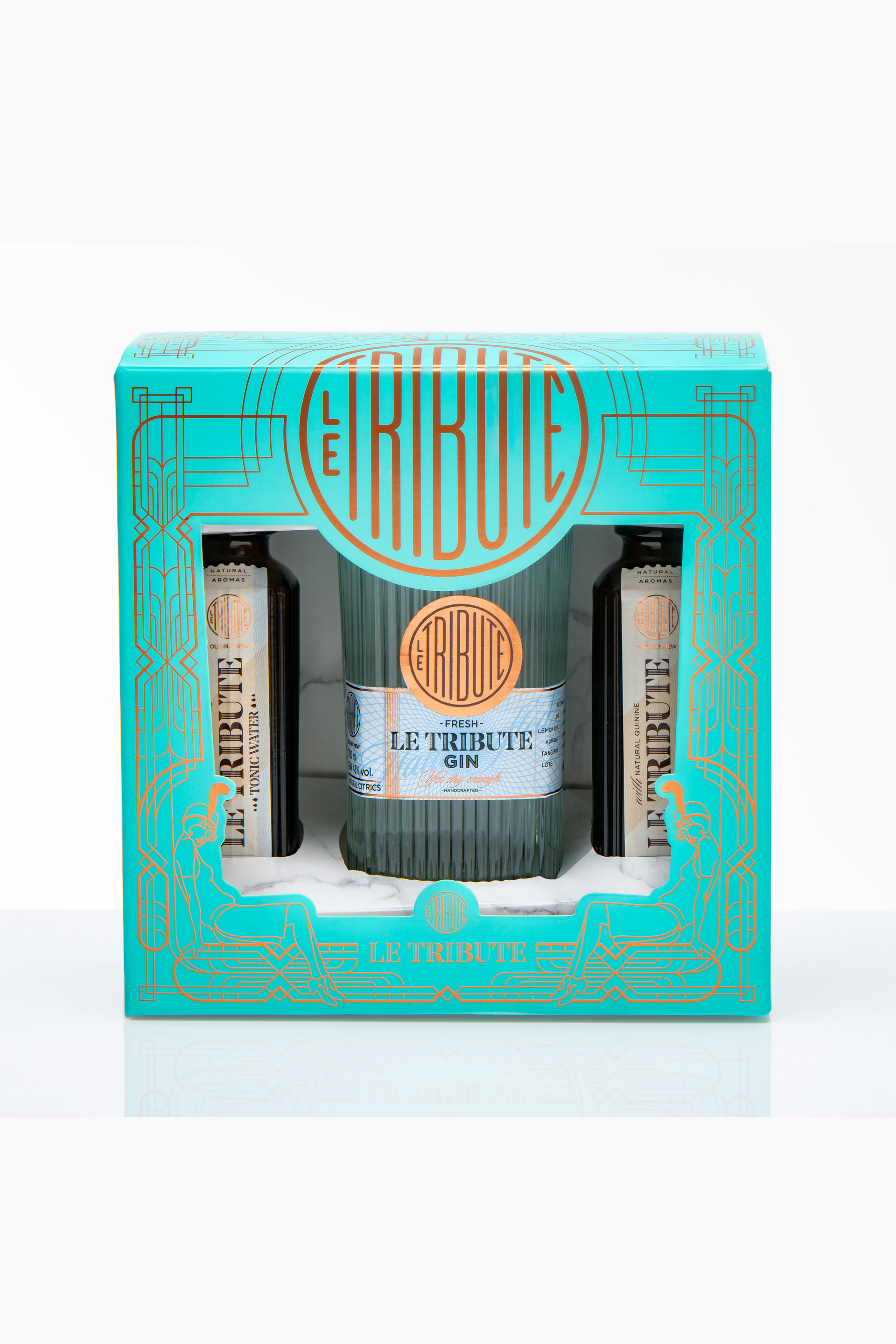 LE Tribute Pack Turquoise | Gin & Premium Tonic – Le Tribute