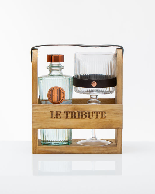 LE Tribute - Wooden Pack (Gin & balloon glass)